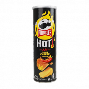 Чипсы Pringles Hot Flaming Cheese 160g - Retromagaz