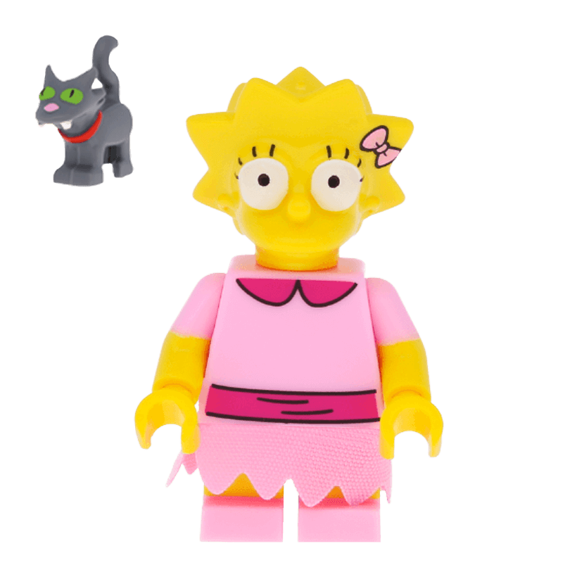 Фігурка Lego Cartoons The Simpsons colsim2-3 Новий Lisa with Snowball II - Retromagaz