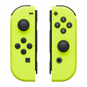 Контроллеры Беспроводной Nintendo Switch Joy-Con Neon Yellow Б/У - Retromagaz