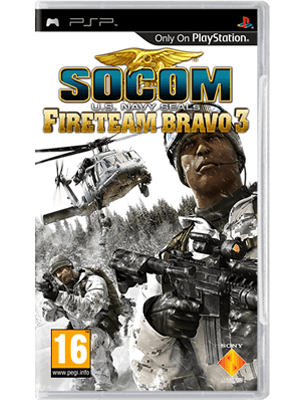 Гра Sony PlayStation Portable SOCOM U.S. Navy SEALs Fireteam Bravo 3 Російські Субтитри Б/У