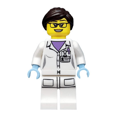 Фигурка Lego Collectible Minifigures Series 11 Scientist col173 1 Б/У Нормальное - Retromagaz