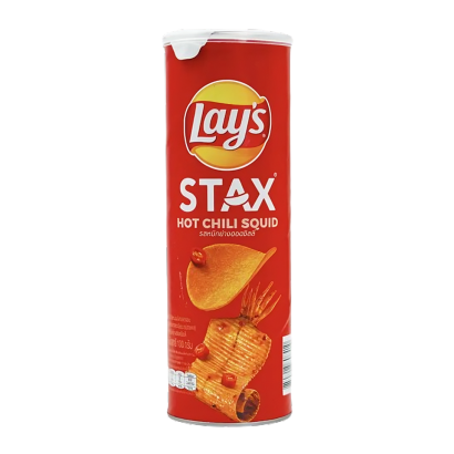 Чіпси Lay's Stax Hot Chilli Squid 100g - Retromagaz