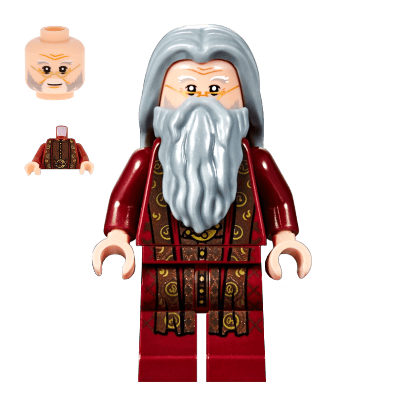 Фігурка Lego Harry Potter Albus Dumbledore Films hp147 1 Б/У - Retromagaz