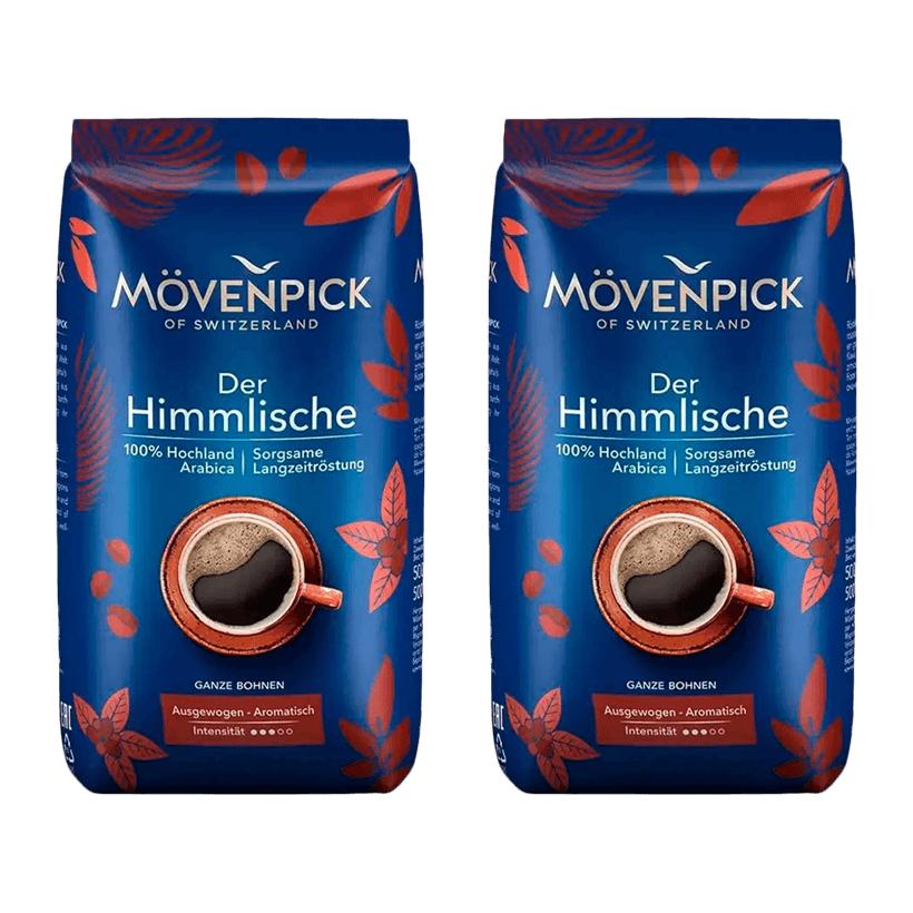 Набор Кофе Молотый 2шт Movenpick Der Himmlische 500g - Retromagaz