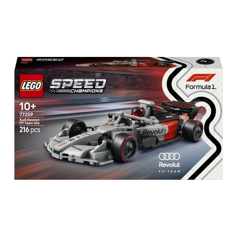 Конструктор Lego Audi Revolut F1 Team R26 Race Car Speed Champions 77259 Новый - Retromagaz