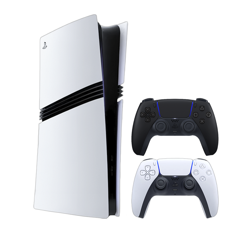 Набір Консоль Sony PlayStation 5 Pro 2TB White Новий  + Геймпад Бездротовий DualSense Midnight Black - Retromagaz