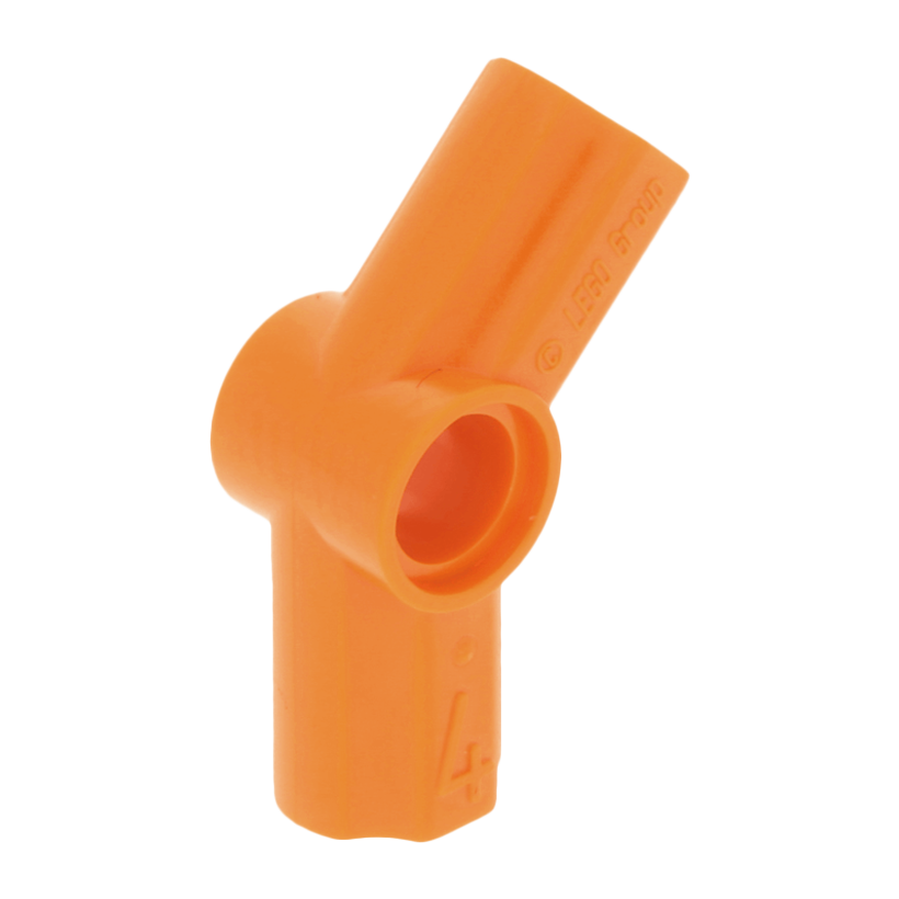 Technic 10шт Lego З'єднувач Кутовий 4 - 135 32192 42156 6074869 6262900 6360139 Orange Б/У - Retromagaz