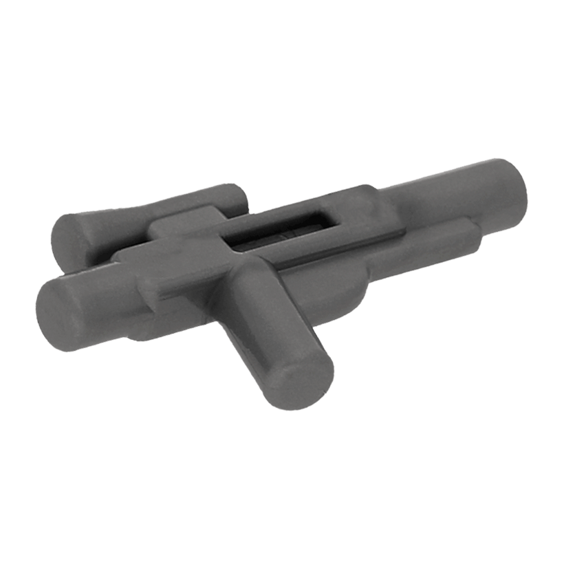Зброя 2шт Lego Star Wars Blaster Short 58247 6122730 Pearl Dark Grey Новий - Retromagaz