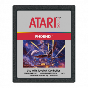 Игра Atari 2600 Phoenix Black Б/У