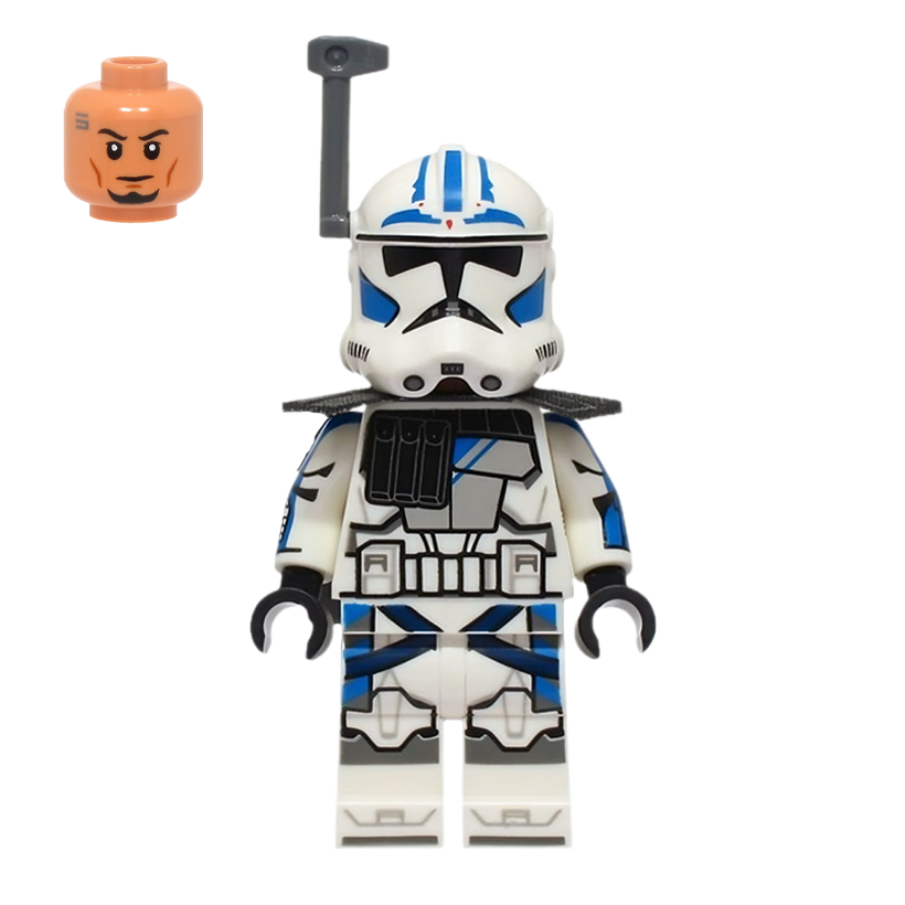 Фігурка Lego Республіка Clone ARC Trooper Fives 501st Legion Phase 2 Star Wars sw1329 2 75387 Б/У - Retromagaz