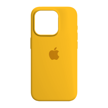 Чохол Силіконовий RMC Apple iPhone 15 Pro Canary Yellow - Retromagaz