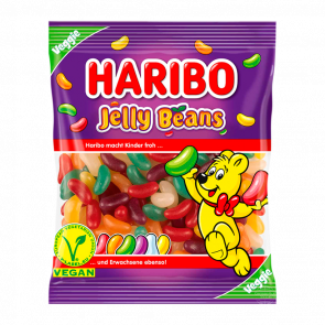 Цукерки Жувальні Haribo Jelly Beans Veggie 160g - Retromagaz