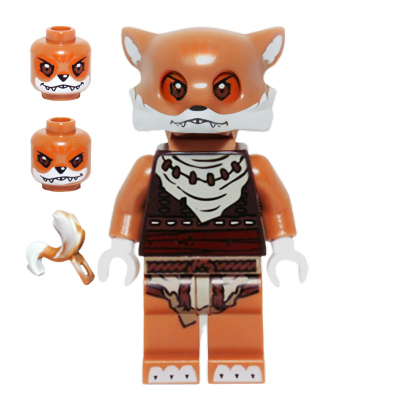 Фигурка Lego Fox Tribe Furty Furtivo Legends of Chima loc046 Б/У - Retromagaz