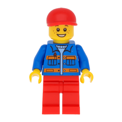 Lego Фигурка City Construction Разнорабочий 4 cty0248 1 Ориг Б/У Н - Retromagaz