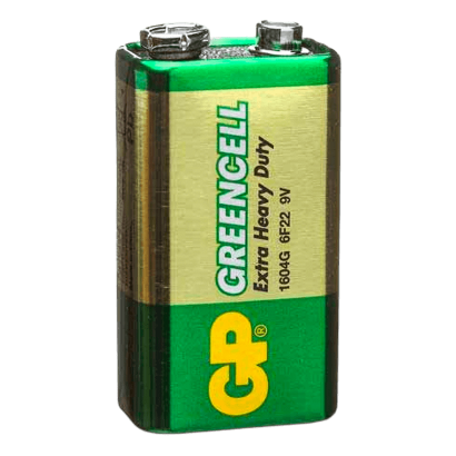 Батарейка GP 1604G-B (Крона) Green Новый - Retromagaz