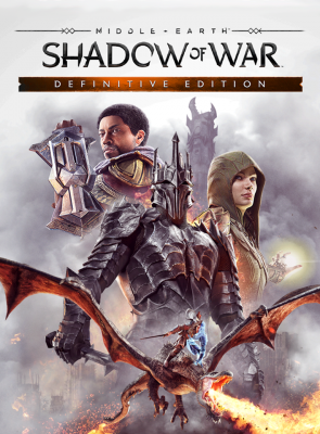 Игра Sony PlayStation 4 Middle-Earth: Shadow of War: Definitive Edition Русские Субтитры Б/У