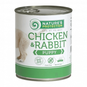 Влажный Корм для Собак Nature's Protection Puppy Курица и Кролик 400g - Retromagaz