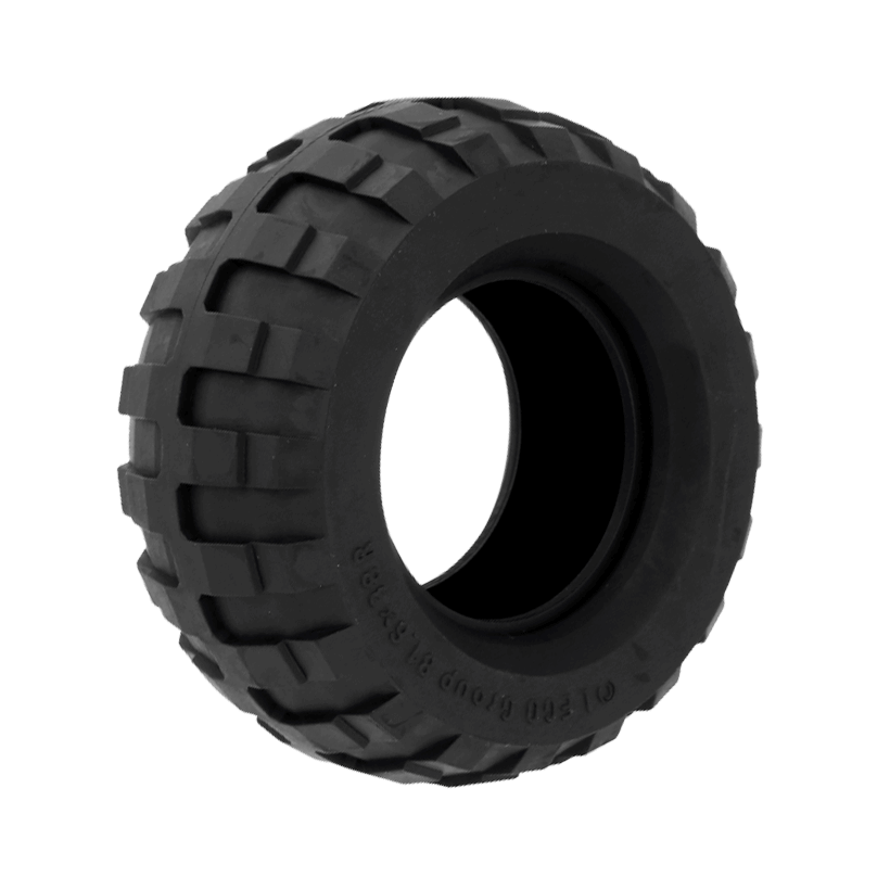 Колесо Lego Шина R 81.6 x 38 45982 4198613 6223858 Black Б/У - Retromagaz