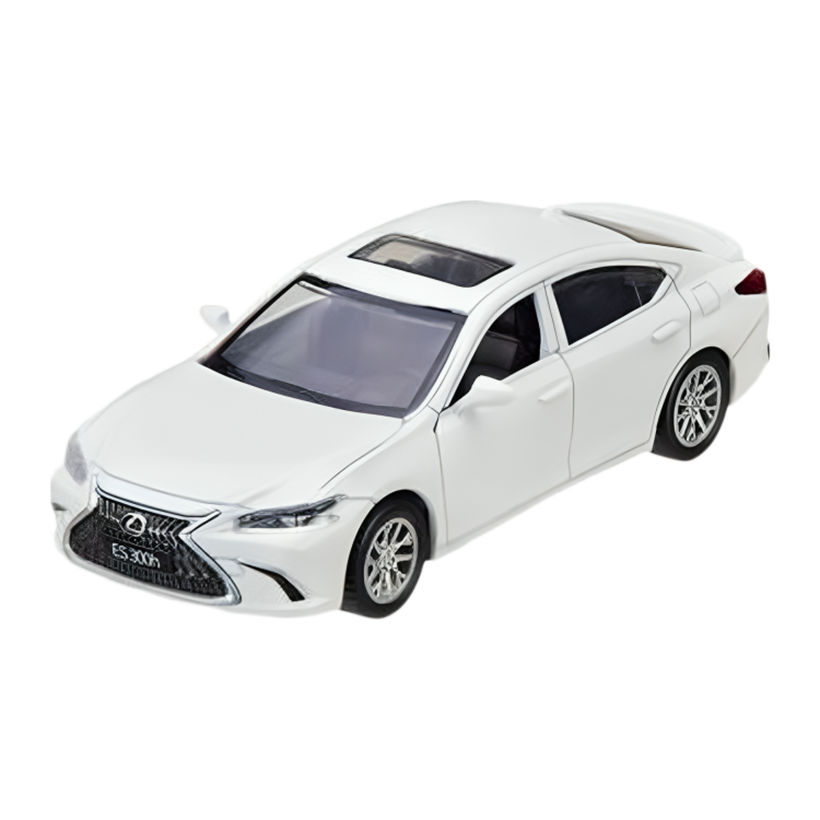 Машинка Автопром Lexus ES 300h 1:43 White - Retromagaz