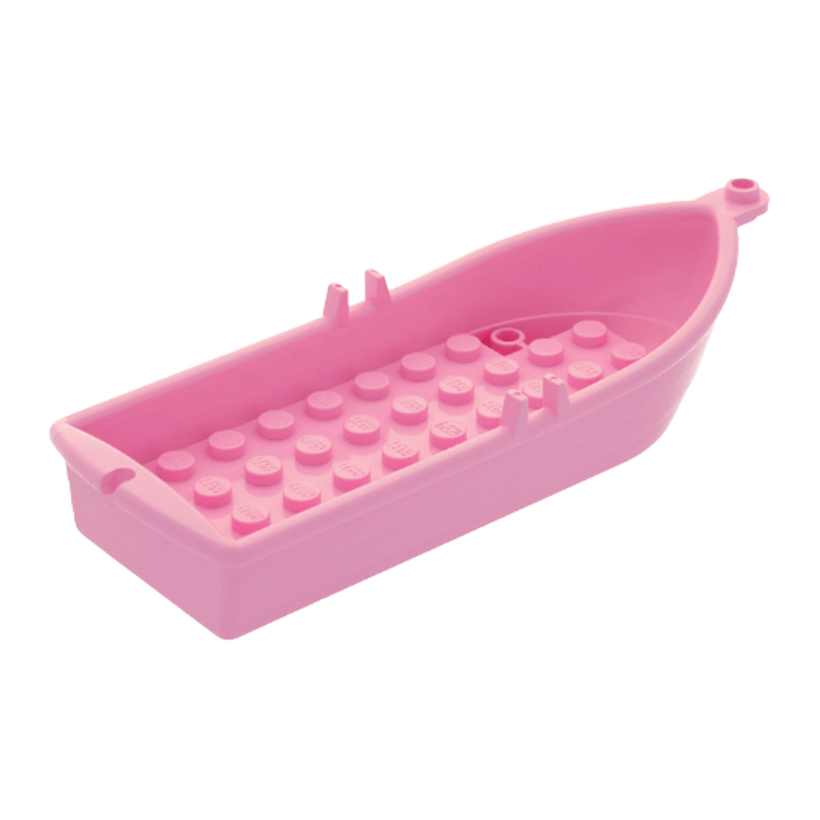 Для Судна Lego Основа Boat 14 x 5 x 2 2551 21301 6056483 Bright Pink Б/У - Retromagaz