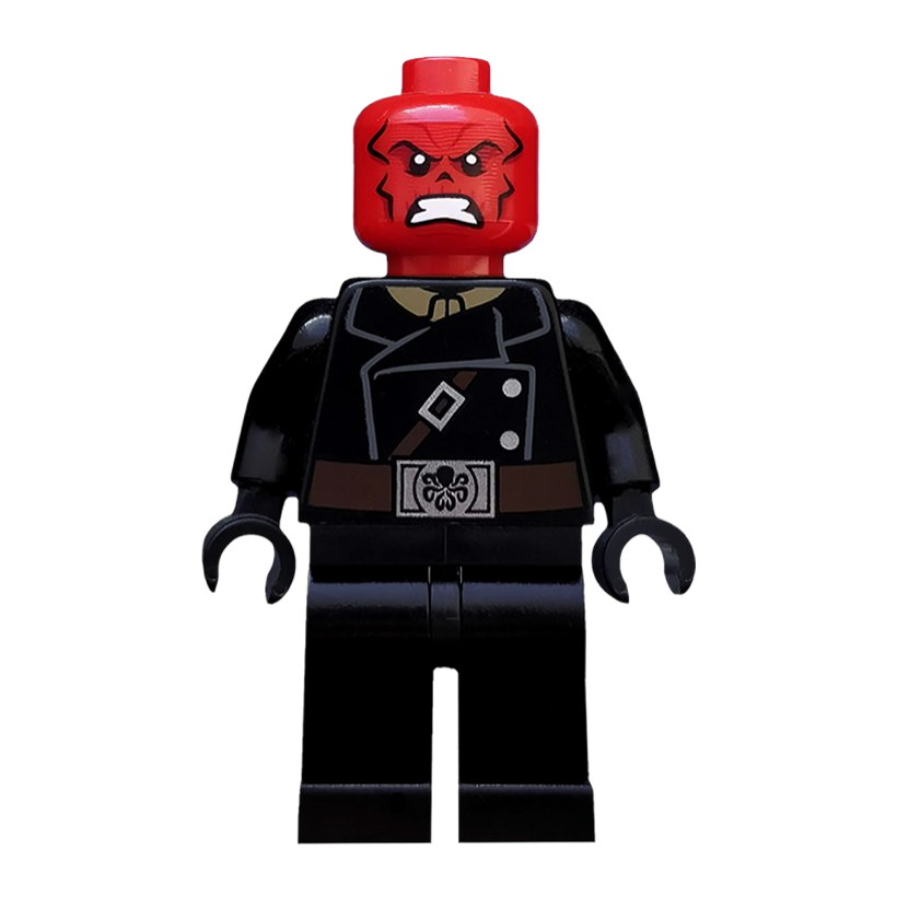 Фигурка Lego Marvel Red Skull Dark Brown Belt Super Heroes sh0107 Б/У - Retromagaz
