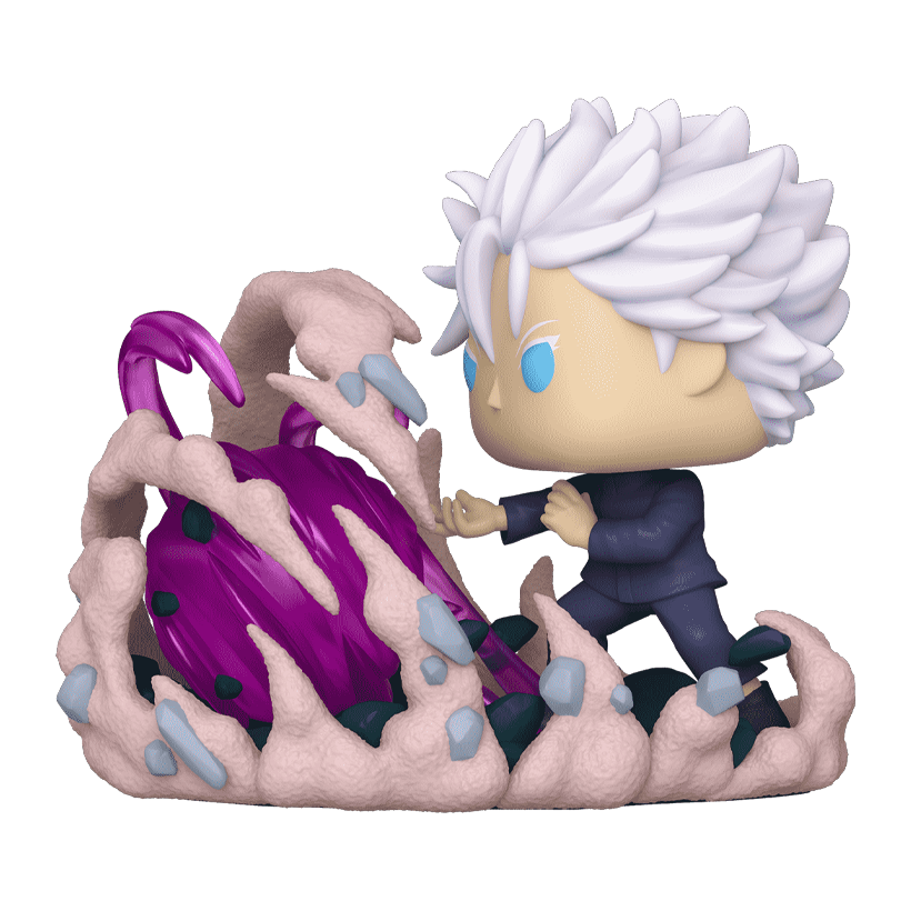 Фигурка FUNKO POP! Делюкс Магическая Битва Годжо Jujutsu Kaisen Deluxe Satoru Gojo using Hollow Technique Purple 114mm 1644 80284 - Retromagaz