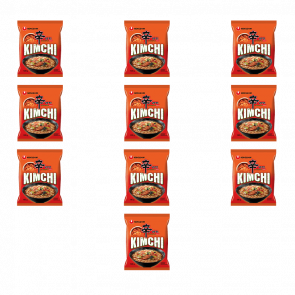 Набор Лапша 10шт Nongshim Kimchi Ramyun Острая 120g