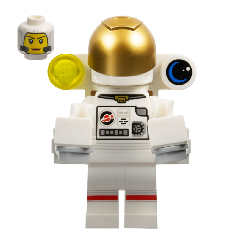 Фигурка Lego Series 26 Spacewalking Astronaut Collectible Minifigures col436 Б/У - Retromagaz