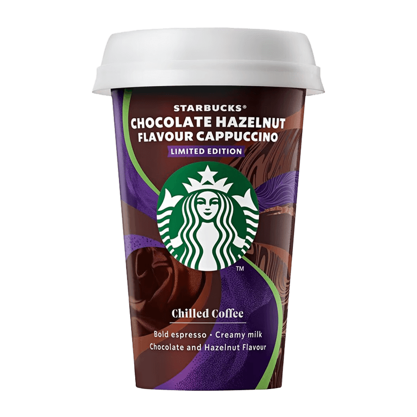 Напиток Starbucks Кофейный Chocolate Hazelnut Flavour Cappuccino 220ml - Retromagaz