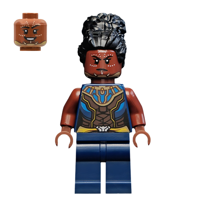 Фігурка Lego Marvel Shuri Dark Blue Top Super Heroes sh0735 Б/У - Retromagaz