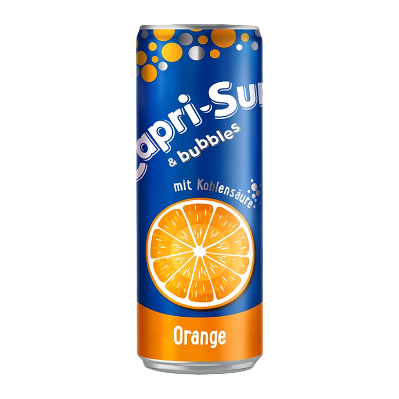 Напиток Capri-Sun Газиорованный Bubbles Апельсин 330ml - Retromagaz