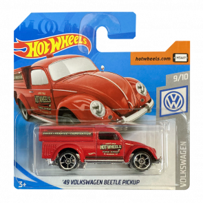 Машинка Базова Hot Wheels '49 Volkswagen Beetle Pickup Volkswagen 1:64 FYF78 Red - Retromagaz