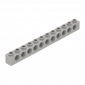 Technic Lego Кубик 1 x 12 3895 4195006 4211860 Light Bluish Grey 4шт Б/У