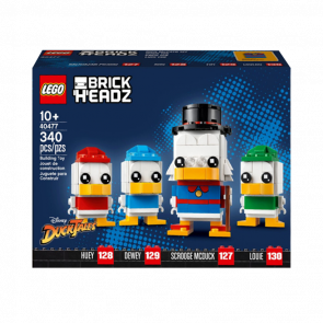 Конструктор Lego Скрудж Макдак, Хьюи, Дьюи и Луи BrickHeadz 40477 Новый - Retromagaz