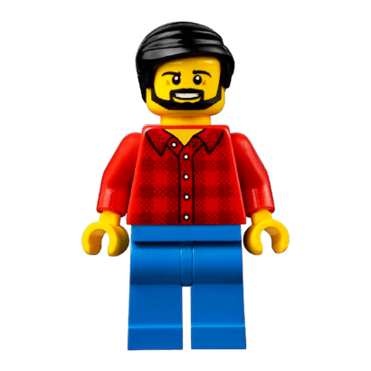 Фігурка Lego 973pb2343 Flannel Shirt City People cty0664 Б/У - Retromagaz