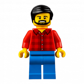 Фигурка Lego 973pb2343 Flannel Shirt City People cty0664 Б/У