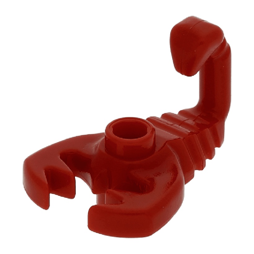 Фигурка Lego Земля Scorpion Animals 30169 28839 1 4262063 Dark Red Б/У - Retromagaz