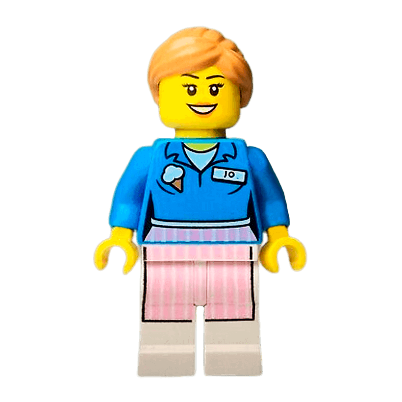 Фигурка Lego The Lego Movie Ice Cream Jo Cartoons tlm032 Б/У - Retromagaz