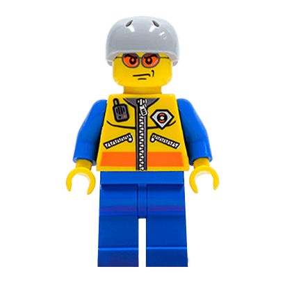 Фигурка Lego 973pb0488 Helicopter Rescue Swimmer City Coast Guard cty0073a Б/У - Retromagaz