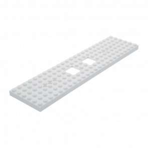 Для Поїзда Lego Основа 6 x 24 6584a 658401 White Б/У