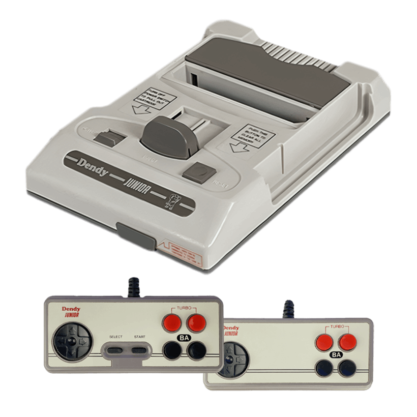 Консоль Steepler Famicom Dendy Junior II 90х Grey Б/У - Retromagaz