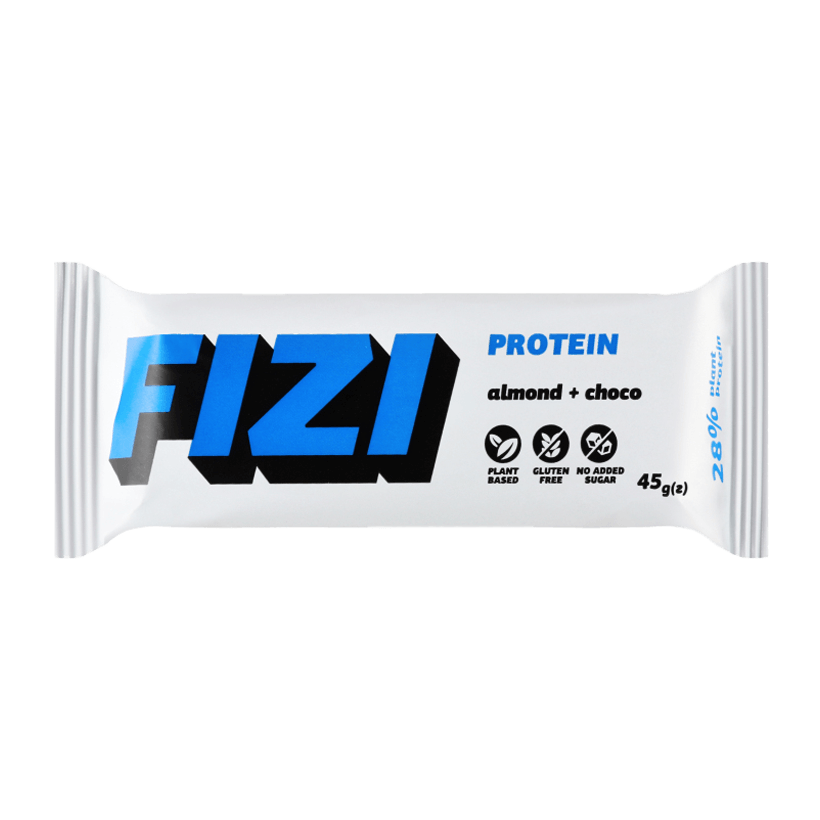 Батончик Fizi Протеиновый Protein Choco & Almond 45g - Retromagaz