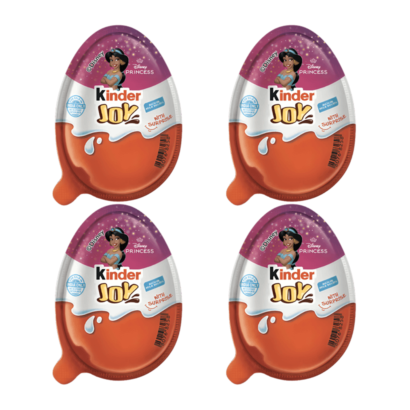 Набор Шоколадное Яйцо 4шт Kinder Joy Disney Princess 20g - Retromagaz