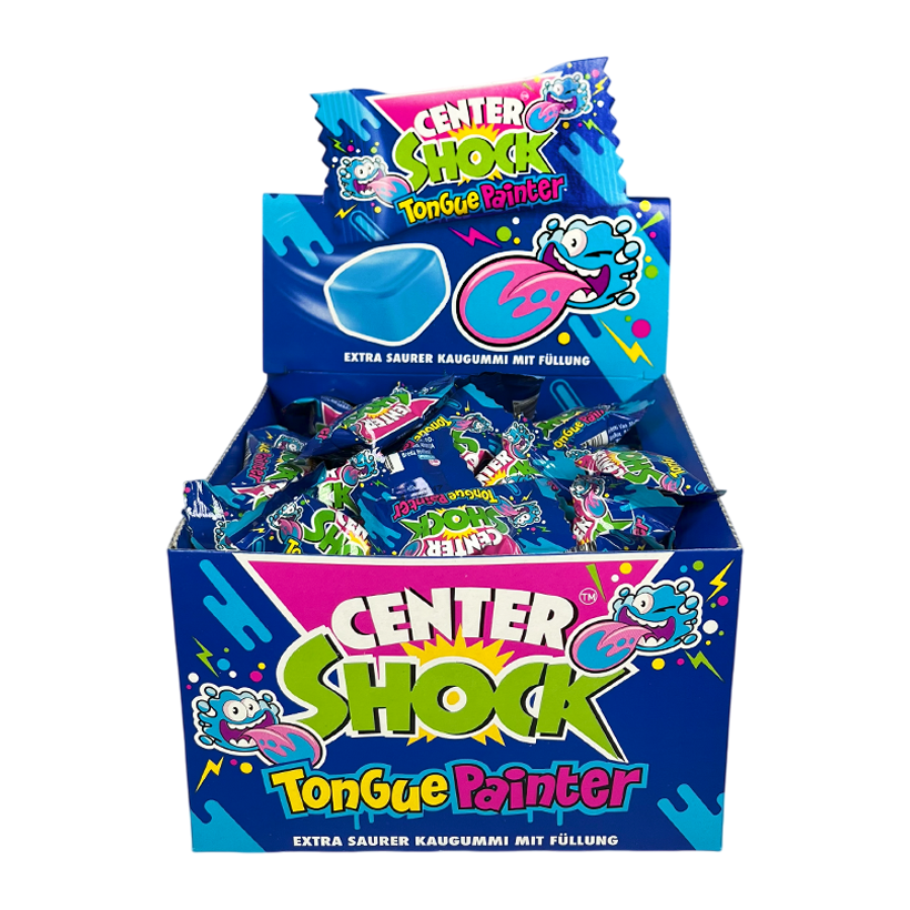 Набір Жувальна Гумка 100шт Center Shock Tongue Painter 4g - Retromagaz