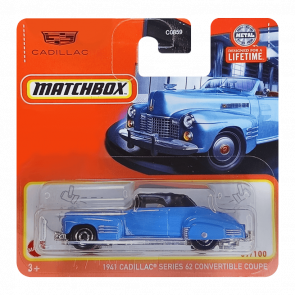 Машинка Велике Місто Matchbox '41 Cadillac Series 62 Showroom 1:64 GKK27/HVL57/HVN85 Blue