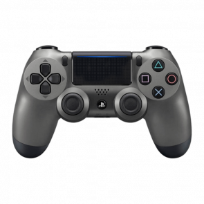 Геймпад Бездротовий Sony PlayStation 4 DualShock 4 Version 2 Steel Black Б/У Відмінний