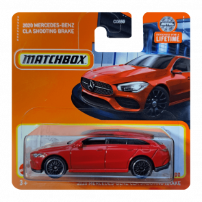 Машинка Большой Город Matchbox 2020 Mercedes-Benz CLA Shooting Brake Showroom 1:64 HVP18 Red