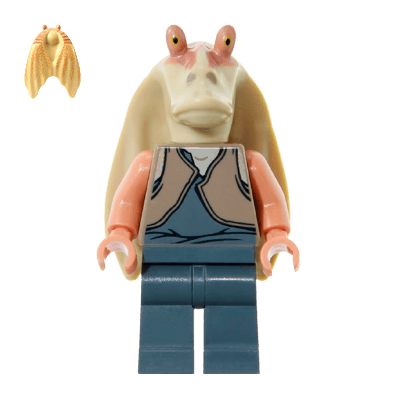Фигурка Lego Другое Jar Jar Binks Printed Head Star Wars sw0301 Б/У - Retromagaz