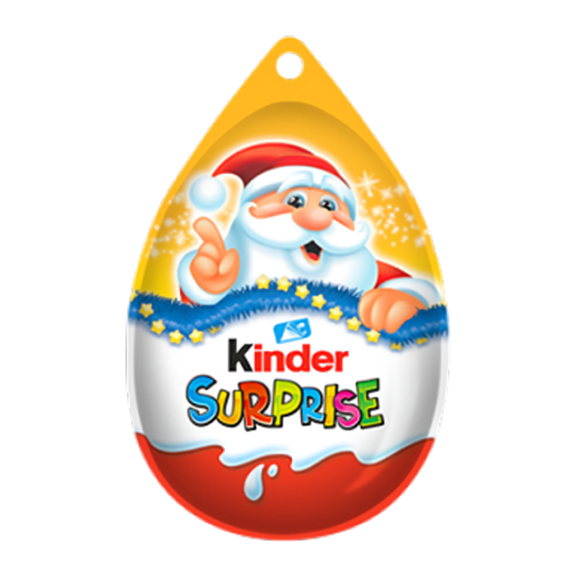 Шоколадное Яйцо Kinder Surprise Christmas На Елку Рождественские 20g - Retromagaz