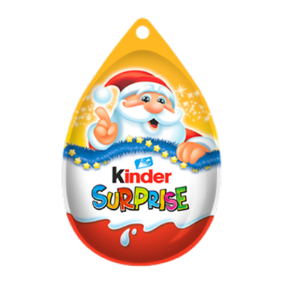 Шоколадне Яйце Kinder Surprise Christmas На Ялинку Різдвяні 20g - Retromagaz